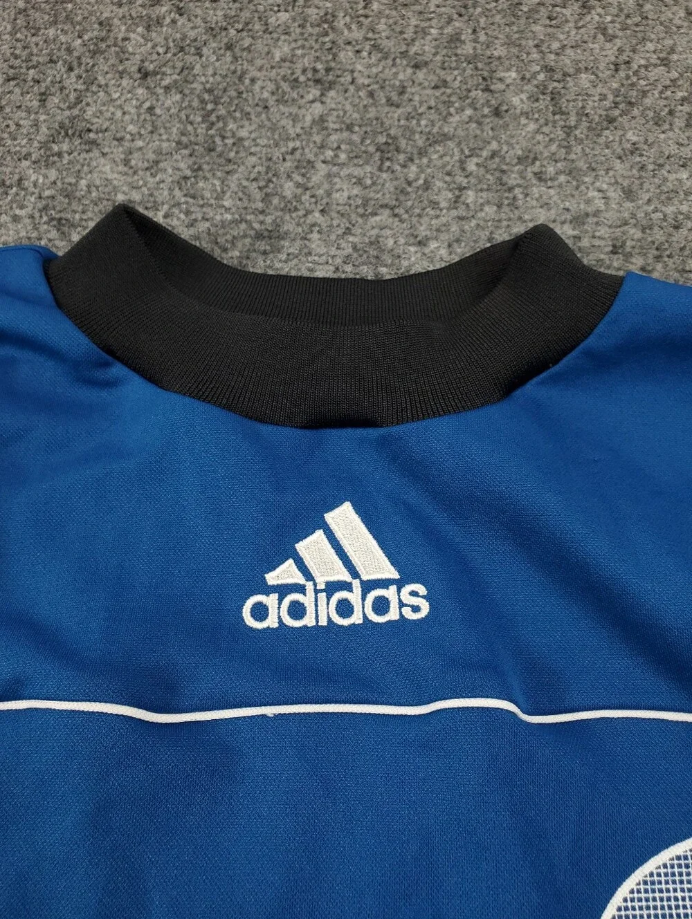 Vintage Adidas Soccer Goalkeeper Jersey Shirt Large Kick N Catch Goalie Camp